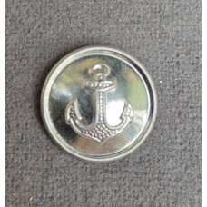 Пуговица Военно-Морского Флота СССР, обр. 1943 г., диаметр 18 мм, БЕЛАЯ.